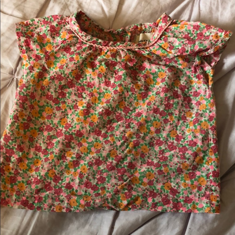 Floral blouse from Arsène et les pipelettes